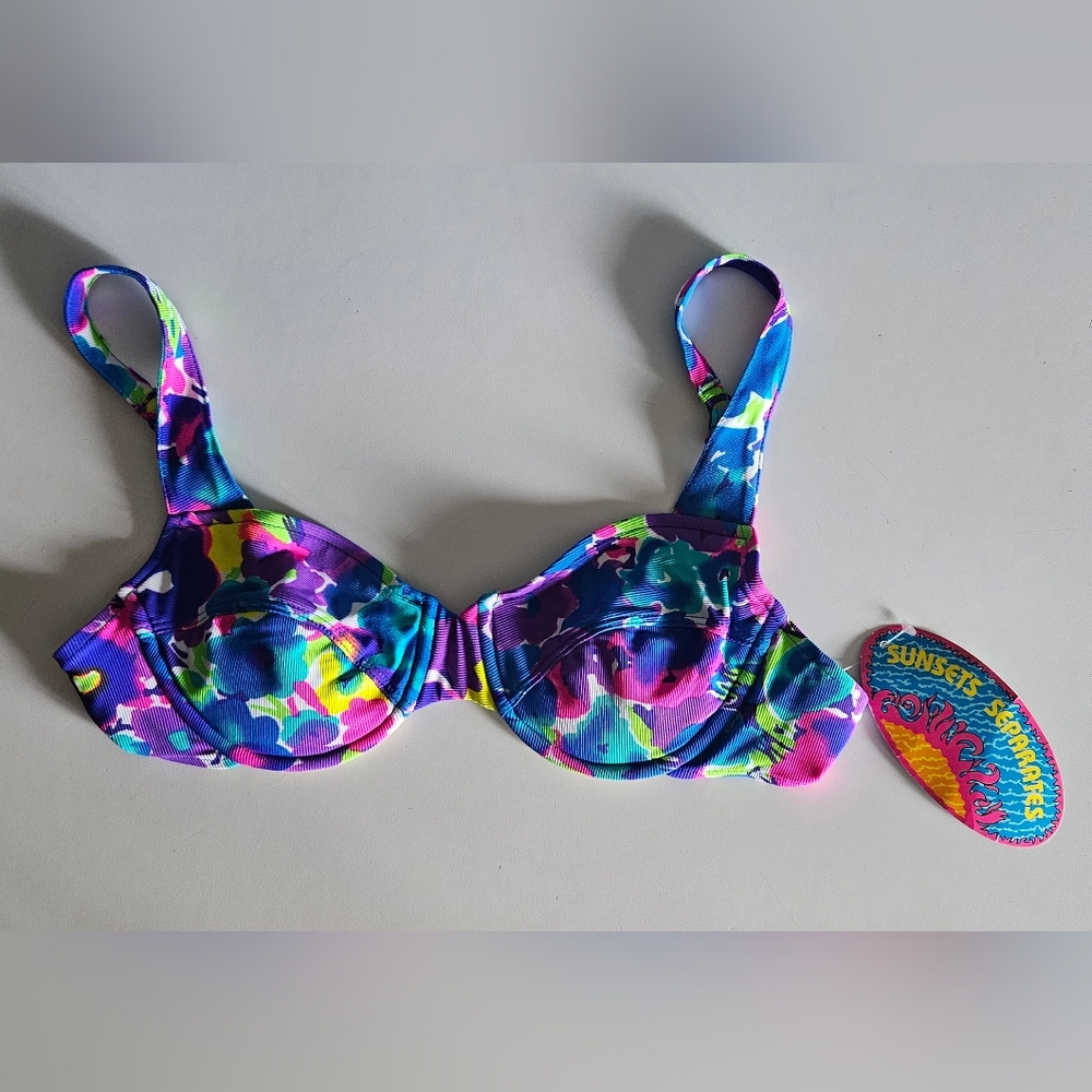 NWT Sunsets Separates Bikini Top